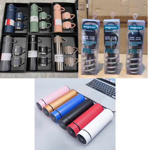 Cozy Winter Set - Buy 2 Get 1 Free (Double Wall Thermos Set + Water Heater Rod + Stainless Steel Water Bottle)