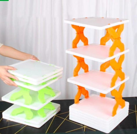 Stackable Shoe Rack Shoe Stand - Image 2