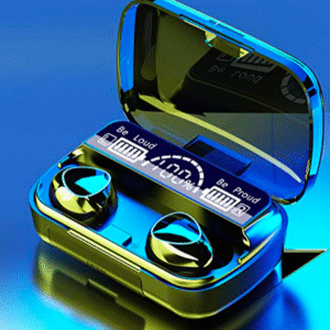 Wireless Earbuds with Charging Power Bank & LED Display 3D